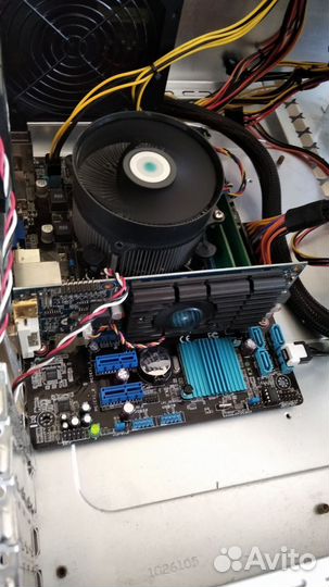 Материнская плата asus H61M-K 1155