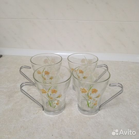 Стакан с подстаканником