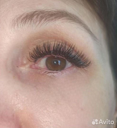 Наращивание ресниц модель