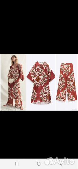 Брюки лен zara XS