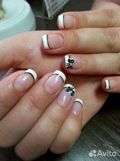 Гель лак, маникюр. Био-гель