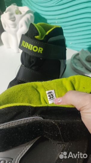 Лыжные ботинки larsen 33 р-р