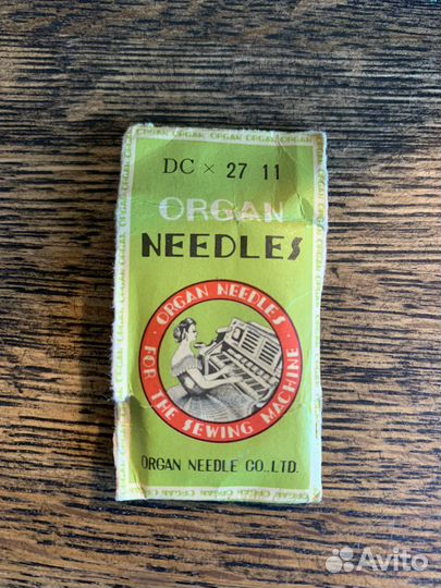 Иглы швейные Organ