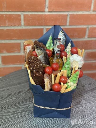 Съедобные букеты для мужчин