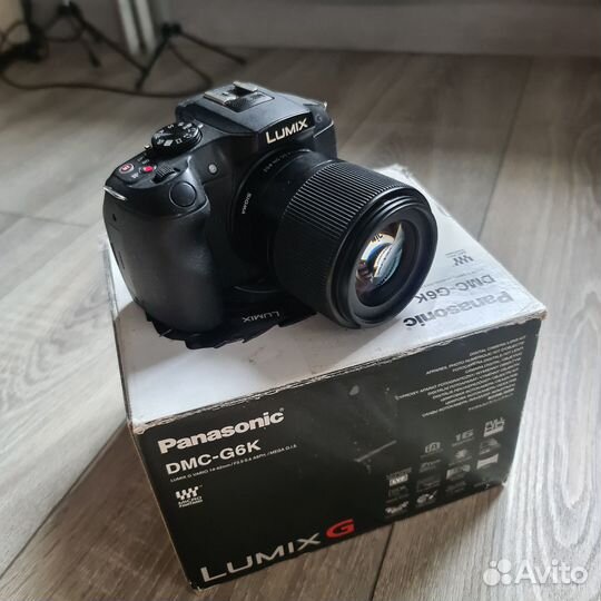 Panasonic lumix g6 + объектив lumix 16-42