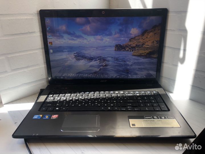 Большой производительный ноутбук Acer i5