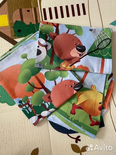 Детское постельное белье в детскую кроватку