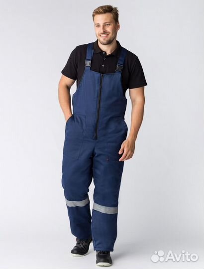 Полукомбинезон рабочий зимний