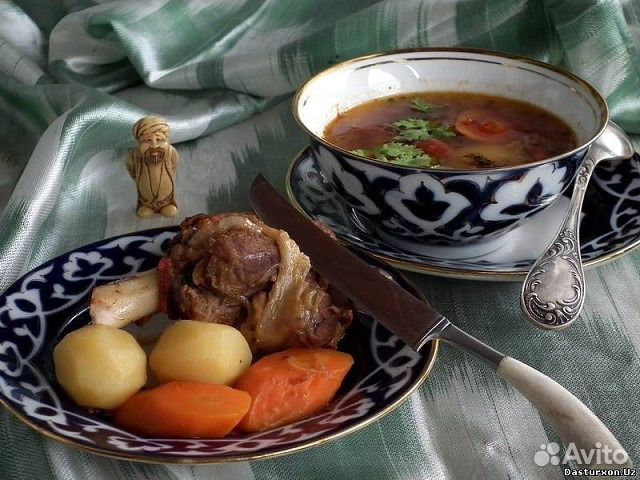 Новая посуда.Коса