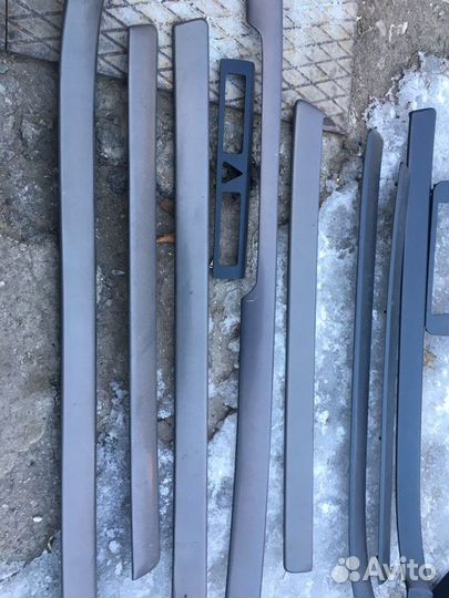 Накладки под аллюминий, карбон Audi A4 b5