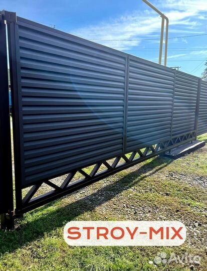 Забор жалюзи