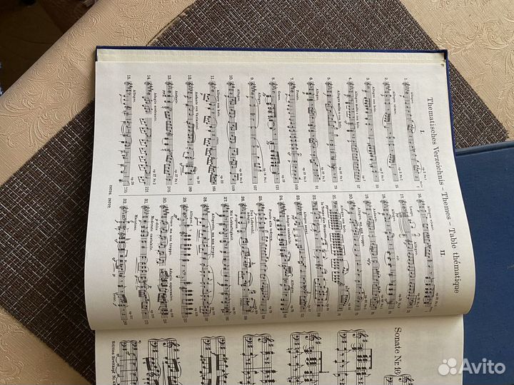 Ноты для фортепиано, Бетховен Сонаты в двух томах