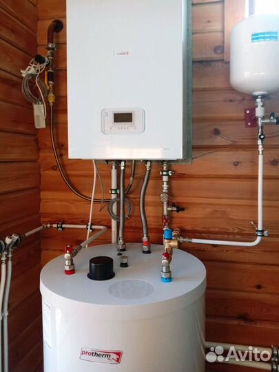 Монтаж систем отопления и водоснабжения