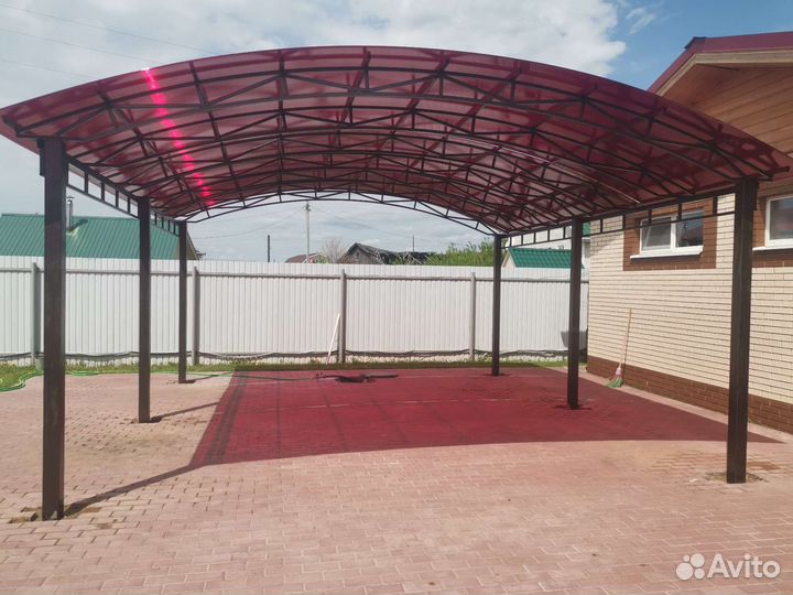 Поликарбонат, теплицы, навесы