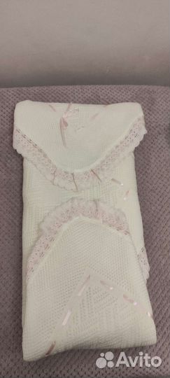 Конверт на выписку для девочки зима