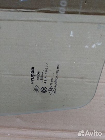 Стекла дверей Hyundai Accent