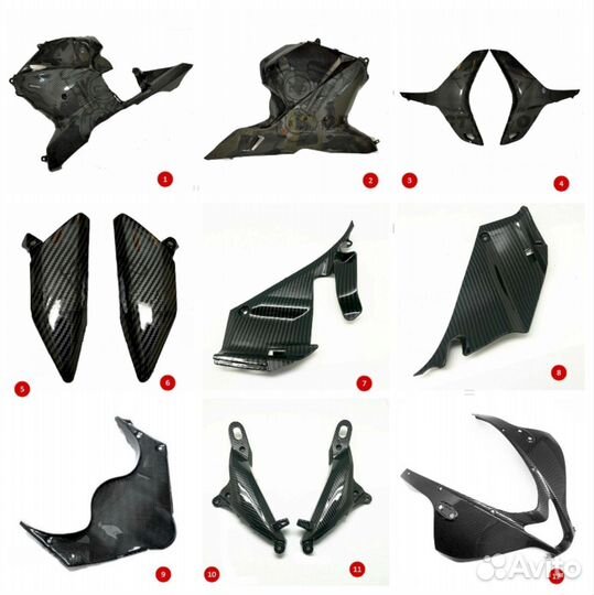 Honda CBR600RR 2009-2012 детали отдельно новые