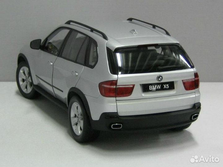1:18 BMW бмв X5 E70 4.8i Kyosho Серебро