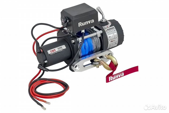 Лебёдка электрическая 12V Runva 5000 lbs 2268 кг