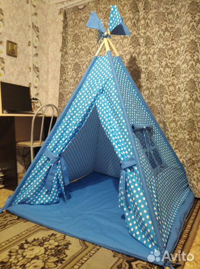 Домик вигвам детский на заказ