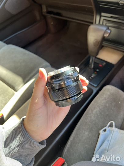 Объектив fujifilm xf 35mm f 1.4 r