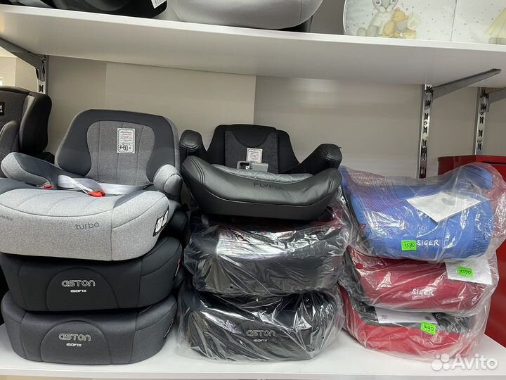 Детское автокресло бустер 15-36 isofix