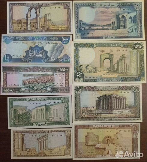 Наборы иностранных банкнот пресс