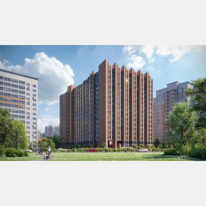 Апартаменты-студия, 27,3 м², 11/16 эт.