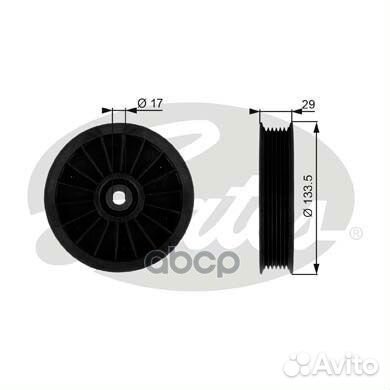 T38034 ролик натяжной приводного ремня Chrysle