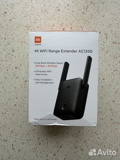 Повторитель сигнала Wi-Fi Mi Range Extender AC1200