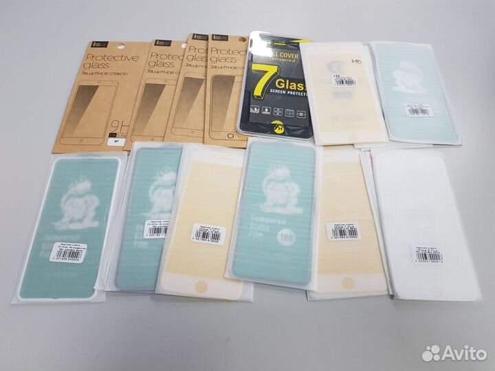 Защитные стёкла на 5/6/6s/7/7+/8+/X/XR/XS Max/11