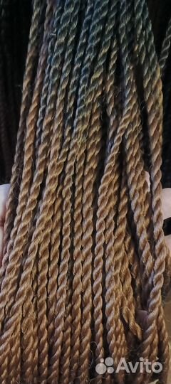 Синегальские косы 262 шт