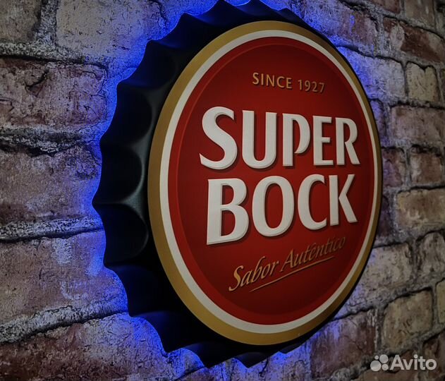 Декор на стену Super Bock Beer