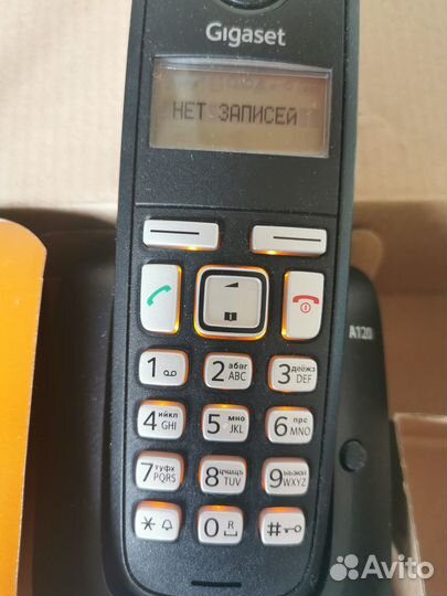Радиотелефон Siemens Gigaset A120. Стационарный