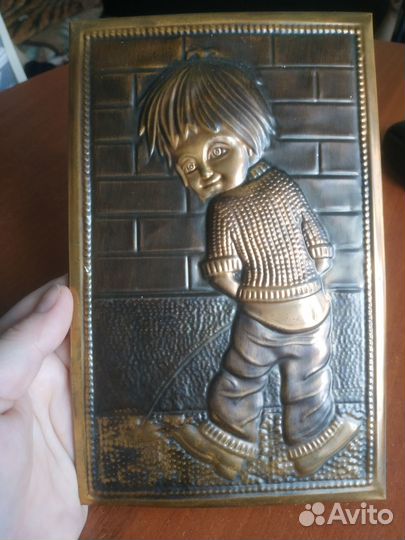 Чеканное панно