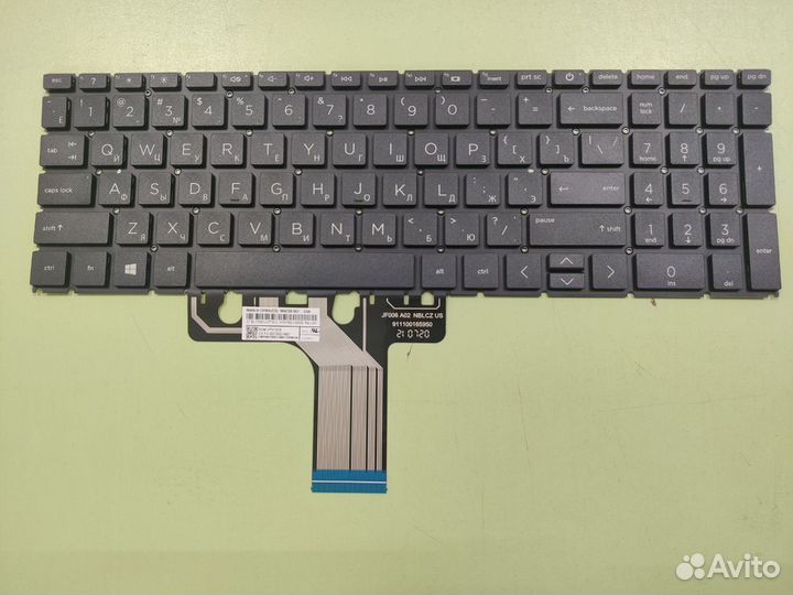 Клавиатура для HP 17-CN 17-CP черная