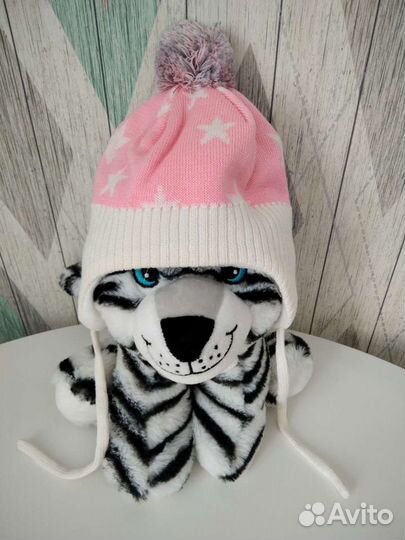 Шапка lassie новая, демисезонная