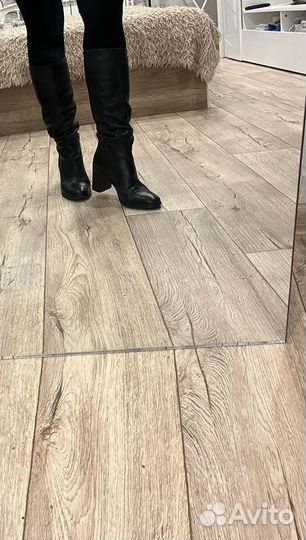 Сапоги женские натуральная кожа 37