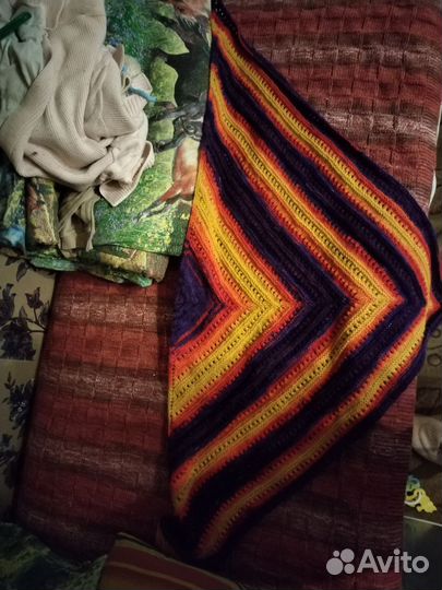 Вязаный платок