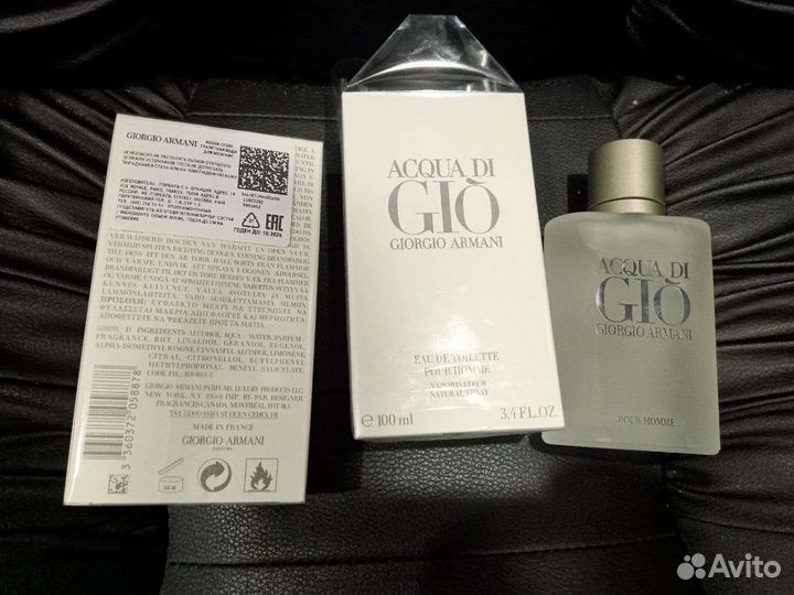 Giorgio armani acqua di gio 100ml pour homme