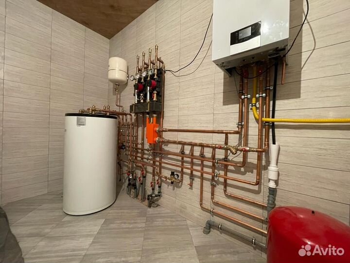 Монтаж отопления и водоснабжения в вашем доме