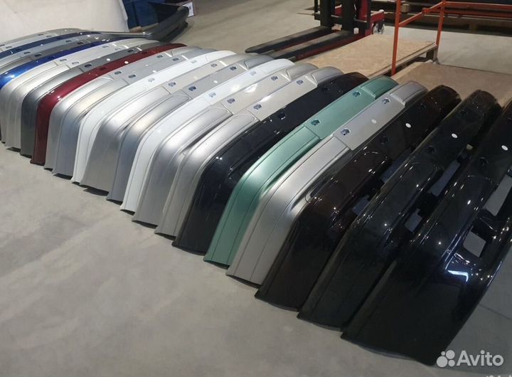 Бампера в цвет ваз 2110,11,12,13,14,15