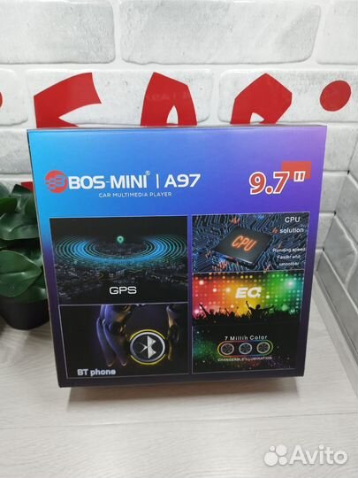 Магнитола Андроид Bos mini A97 4/64