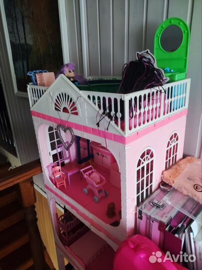 Кукольный домик для барби