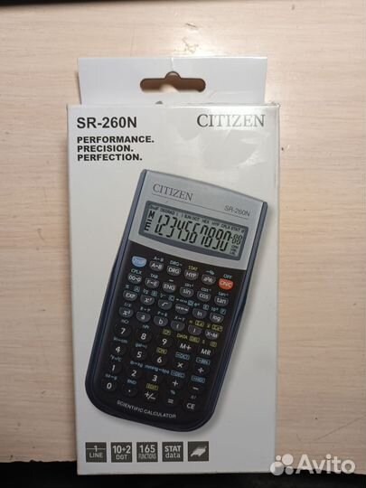 Калькулятор citizen SR-260N