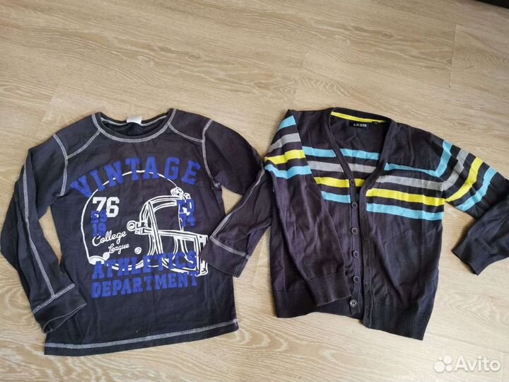 Джемпер и лонгслив на рост 129-134