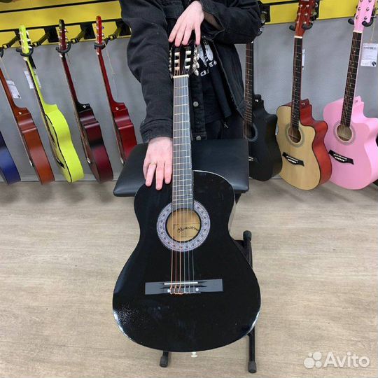 Классическая гитара + Чехол + Аксессуары