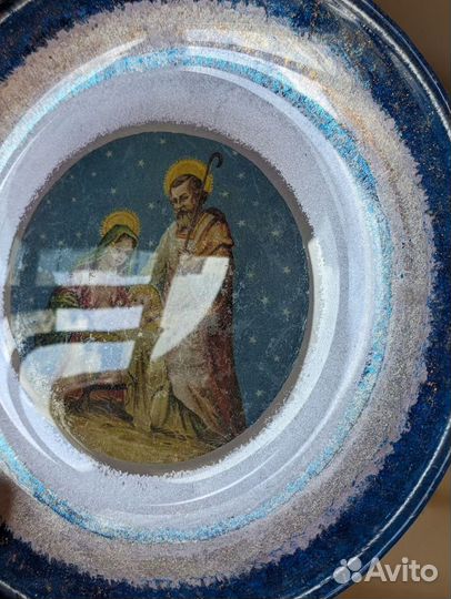 Декоративная тарелка Рождество Христово