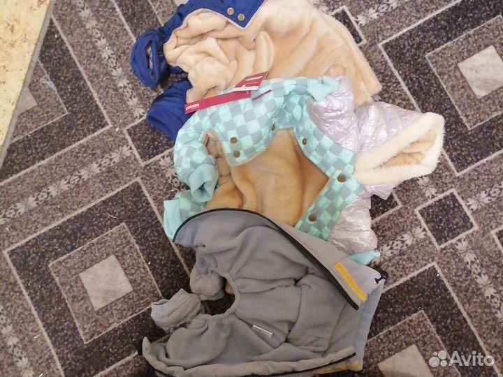 Зимние комбинезоны для собак