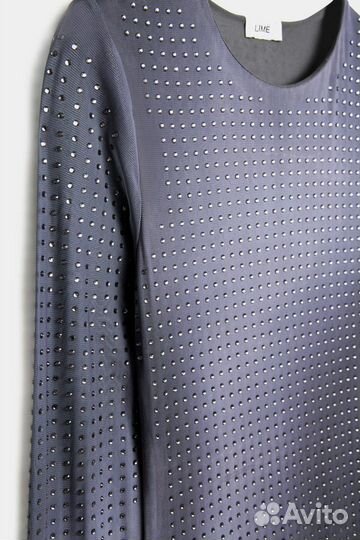 Платье Lime M стразы новое